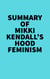 Summary of Mikki Kendall's Hood Feminism