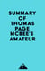 Summary of Thomas Page McBee's Amateur