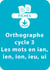 Orthographe Cycle 3 - Les mots en ian, ien, ion, ieu, ui - Un lot de 20 fiches à télécharger