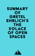 Summary of Gretel Ehrlich's The Solace of Open Spaces
