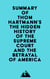 Summary of Thom Hartmann's The Hidden History of the Supreme Court and the Betrayal of America