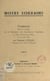 Notre Lorraine - Conférence faite à la salle de la Fédération des associations régionales, 2, rue Lamartine à Nice, le 6 avril 1941