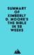 Summary of Kimberly D. Moore's The Bible in 52 Weeks