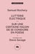 Lutterie électrique - sur une certaine façon de se conduire en poésie – entretien avec Steve Savage