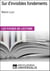 Sur d'invisibles fondements de Mario Luzi - Les Fiches de lecture d'Universalis