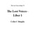 The Lost Voices - Liber 1 - The Lost Voices trilogy, #1