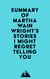 Summary of Martha Wainwright's Stories I Might Regret Telling You