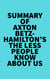 Summary of Axton Betz-Hamilton's The Less People Know About Us