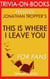 This is Where I Leave You: A Novel by Jonathan Tropper (Trivia-On-Books)