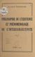 Philosophie de l'existence et phénoménologie de l'intersubjectivité