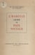 L'habitat, arme de paix sociale - Conférence des ambassadeurs, le 20 mars 1953
