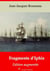 Fragments d’Iphis – suivi d'annexes - Nouvelle édition 2019