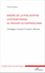 Misère de la philosophie contemporaine, au regard du matérialisme - Heidegger, Husserl, Foucault, Deleuze