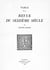 Table de la “Revue du Seizième siècle”