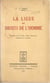 La ligue des droits de l'homme