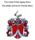 The noble Polish family Bacz. Die adlige polnische Familie Bacz.