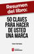Resumen del libro "50 claves para hacer de usted una marca" de Tom Peters - Deje de ser un empleado y conviértase en una marca que comunique distinción, compromiso y pasión