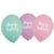 6 ballons - Happy birthday - 22,8 cm