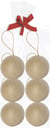 Lot de 6 boules à décorer Décopatch - Papier mâché - 6,5 cm 