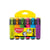 Lot de 6 surligneurs - Couleurs classiques - Fluo'Peps Classic - Pointe biseautée - Maped