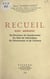 Recueil aide-mémoire - Du directeur de conserveries, du chef de fabrication, du salaisonnier et de l'artisan