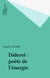 Diderot : poète de l'énergie