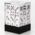 36 dés pour JDR Chessex - Opaque - Blanc et noir