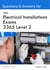 C&G Electrical Installations Exams  2365 Level 2: Questions & Answers Study Revision Prep Mock Test Quiz