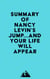 Summary of Nancy Levin's Jump...and Your Life Will Appear