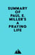 Summary of Paul E. Miller's A Praying Life