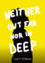 Neither Out Far Nor In Deep