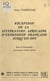 Réception de la littérature africaine d'expression française jusqu'en 1970 - Essai de bibliographie