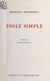 Toile simple