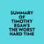 Summary of Timothy Egan's The Worst Hard Time