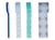 4 rubans de Masking Tape de 5m - Moroccan Blue