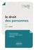 Le droit des personnes en fiches et en flashcards