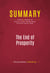 Summary: The End of Prosperity - Review and Analysis of Arthur B. Laffer, Stephen Moore and Peter Tanous's Book