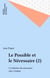 Le Possible et le Nécessaire (2) - L'évolution du nécessaire chez l'enfant