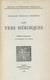 Les Vers héroïques