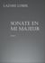 Sonate en mi majeur - Opus I