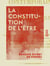 La Constitution de l'être - Suivant la doctrine péripatéticienne