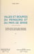 Villes et bourgs du Périgord et du Pays de Brive : le fait urbain dans les espaces de la France des faibles densités (1) - Thèse présentée devant l'Université de Bordeaux III, le 30 mai 1980
