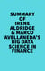 Summary of Irene Aldridge & Marco Avellaneda's Big Data Science in Finance