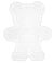 Plaque ourson pour perles Hama - 5 mm - 279 picots