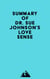 Summary of Dr. Sue Johnson's Love Sense