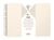 Album Clairefontaine à personnaliser - Blanc irisé - 32 x 24 cm - 40 feuilles - 200 g/m²