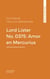 Lord Lister No. 0375: Amor en Mercurius