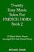 Twenty Easy Music Solos For French Horn Book 2 - Brass Solo's Sheet Music, #4