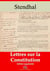 Lettres sur la Constitution – suivi d'annexes - Nouvelle édition 2019