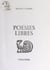 Poésies libres
